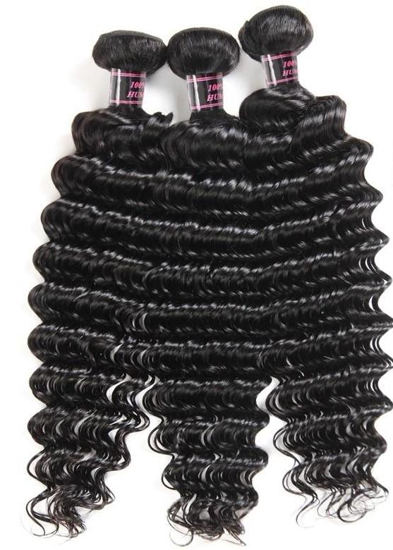 4 Brazilian Deep Wave Bundles - HDLace.com