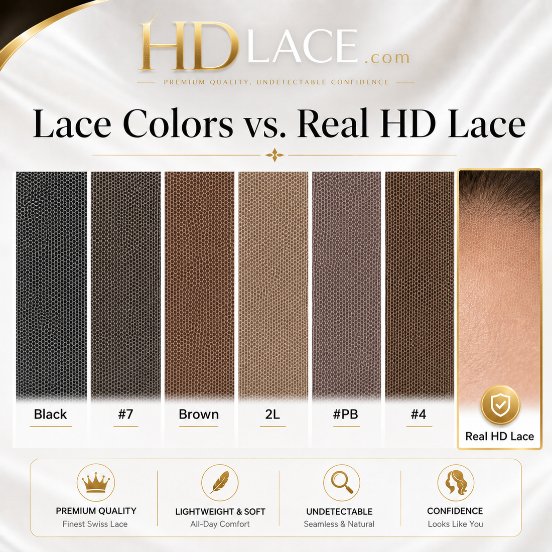 Lace Wig Colors