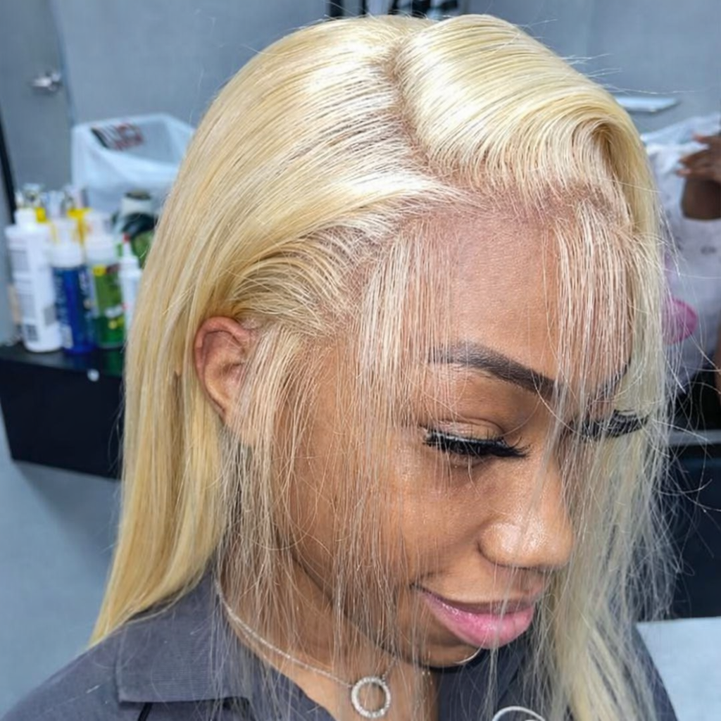 613 Blonde HD Lace Wig on a 6x6 Closure 180% Density