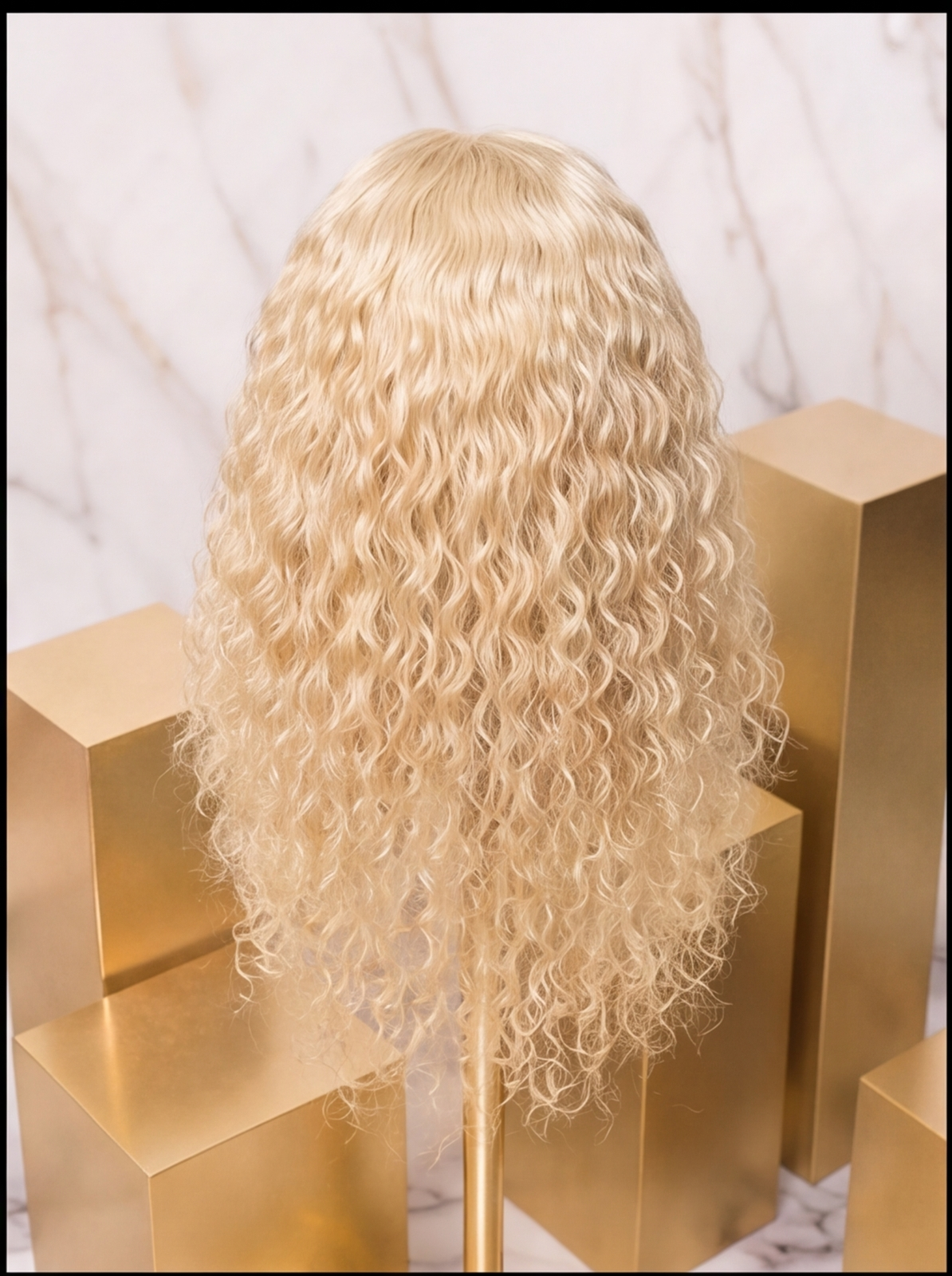 HD Full Lace Deep Wave Wig 613 Blonde - HDLace.com