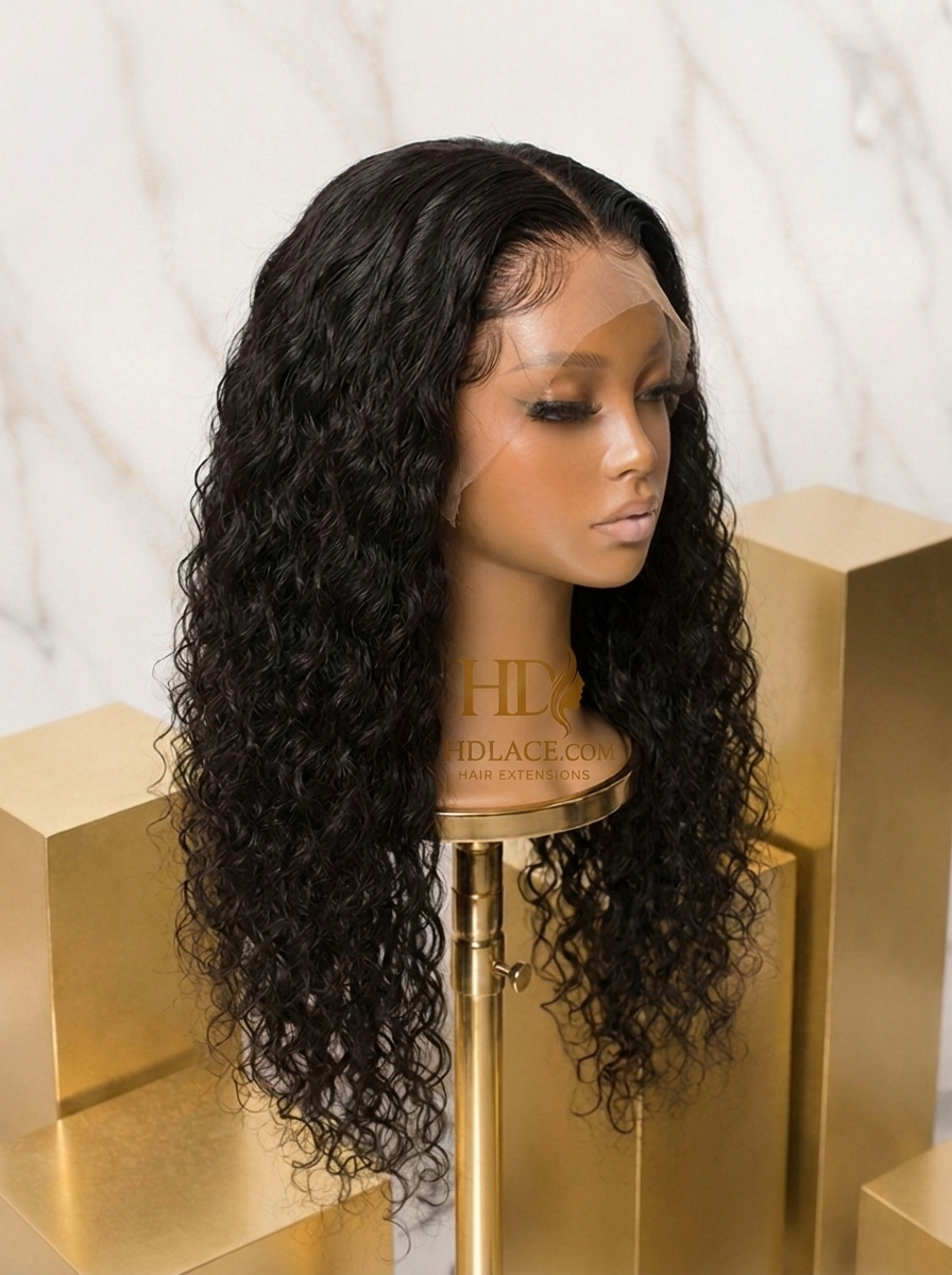HD Full Lace Water Wave Wig