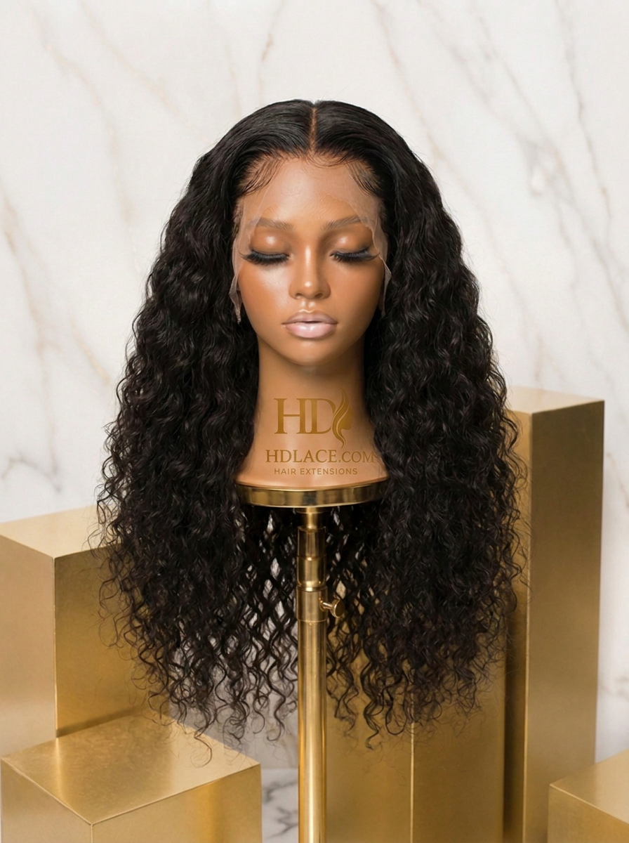 HD Full Lace Water Wave Wig
