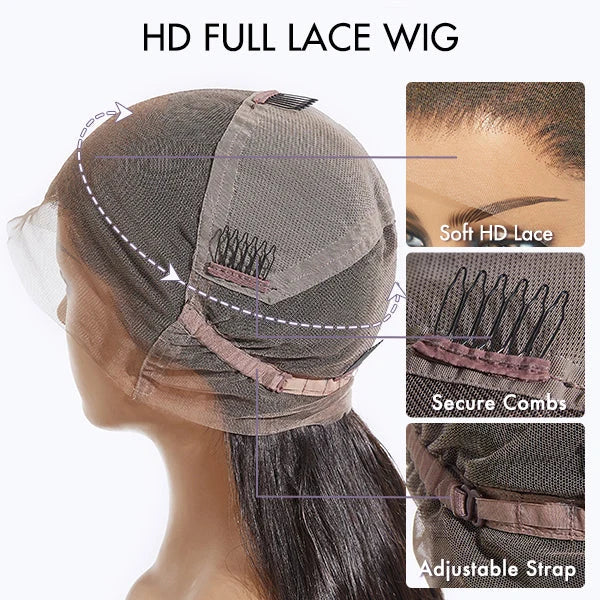 HD Full Lace Straight Wig