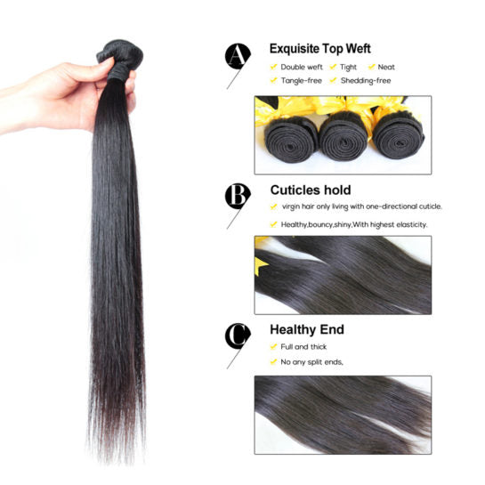 Malaysian Straight Hair Bundle - HDLace.com