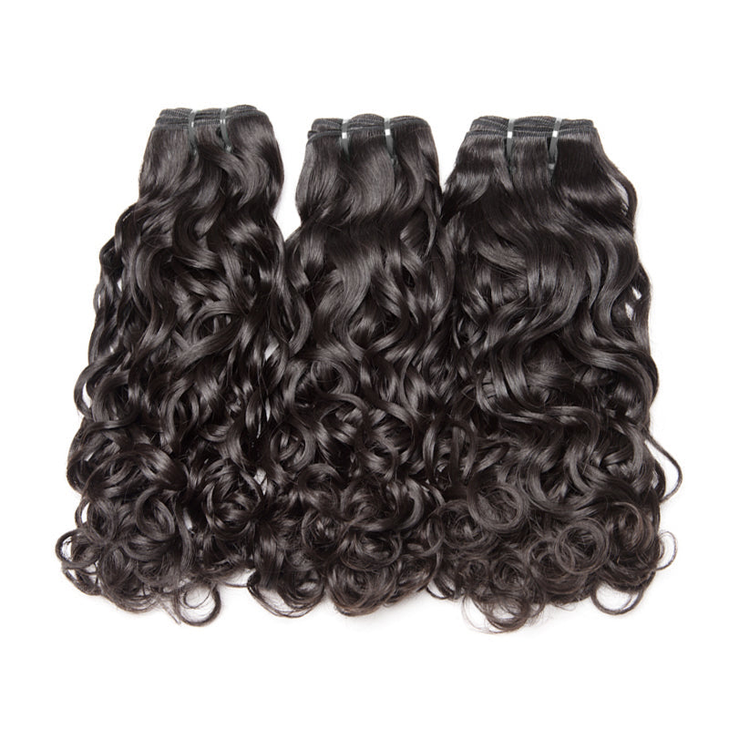 3 Malaysian Water Wave Bundles - HDLace.com