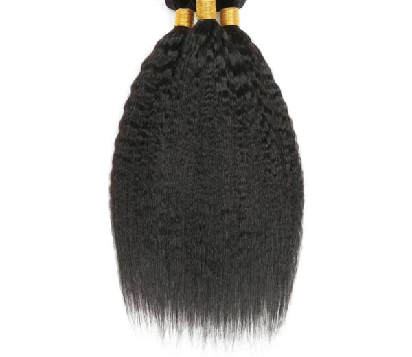3 Brazilian Kinky Straight Bundles - HDLace.com