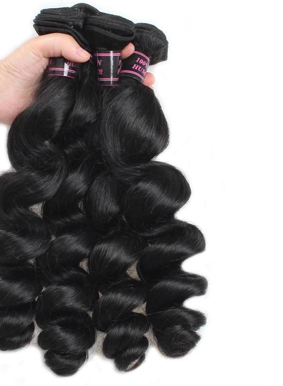 4 Brazilian Loose Wave Bundles - HDLace.com