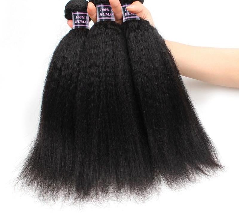3 Indian Yaki Straight Hair Bundles - HDLace.com