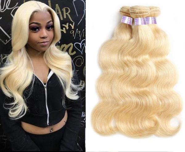 3 Brazilian Body Wave Blonde #613 Bundles - HDLace.com