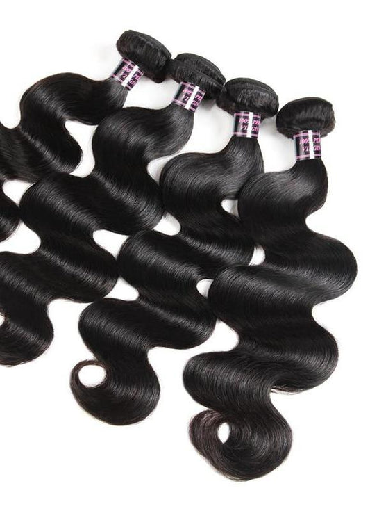 4 Brazilian Body Wave Bundles - HDLace.com