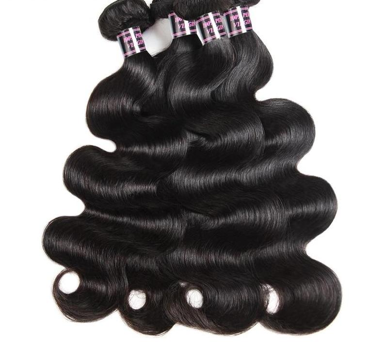 4 Brazilian Body Wave Bundles - HDLace.com