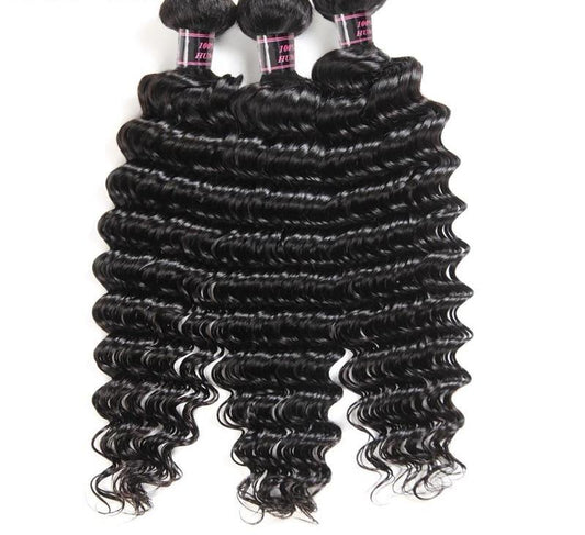 3 Malaysian Deep Wave Bundles - HDLace.com