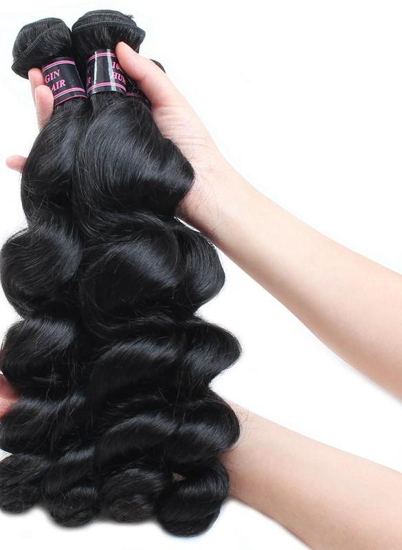 4 Brazilian Loose Wave Bundles - HDLace.com