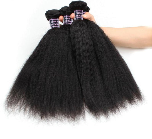 4 Malaysian Yaki Straight Bundles - HDLace.com