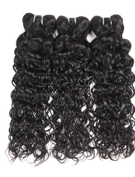 4 Indian Water Wave Bundles - HDLace.com