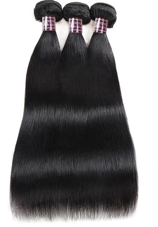 3 Indian Straight Hair Bundles - HDLace.com